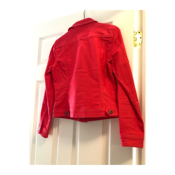 Pink stretchy 2016 by parasuco Jean jacket - Picture 3 of 3